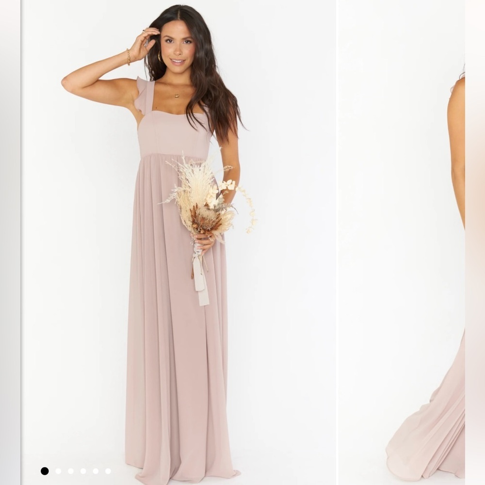 Show Me Your Mumu June Maxi Dress Ruffle Straps Formal -  NWT 🆕